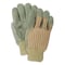 Magid Leather Palm Gloves, Wing Thumb, Gray, Large, 12 PK AWT20 - alternate 1
